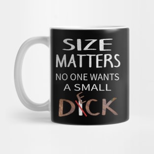 DIY Size Matters Deck Handyman Mug